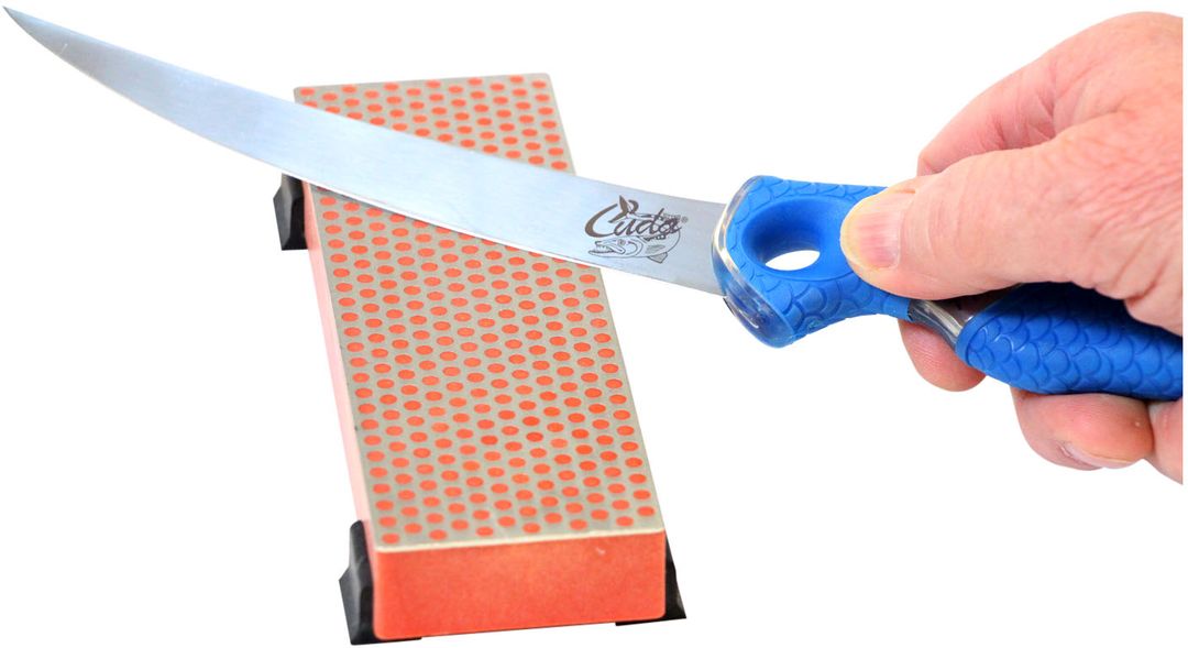 Cuda Marine Bench Sharpener - with rubber feet - 18352