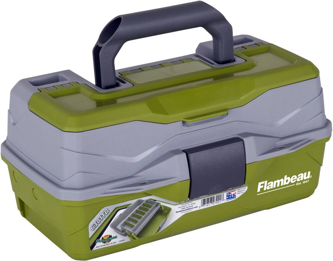 Flambeau 6381TB 1-Tray Tackle Box