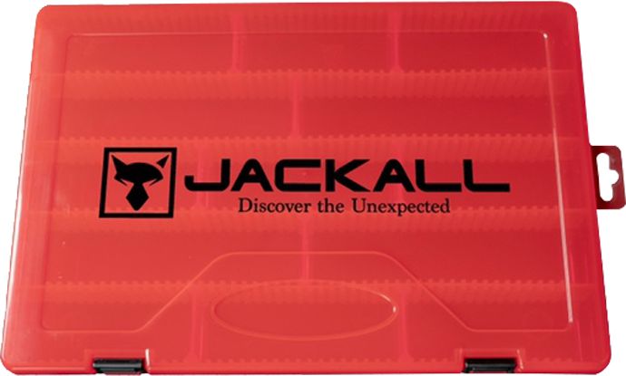 Jackall Tackle Box Clear Red