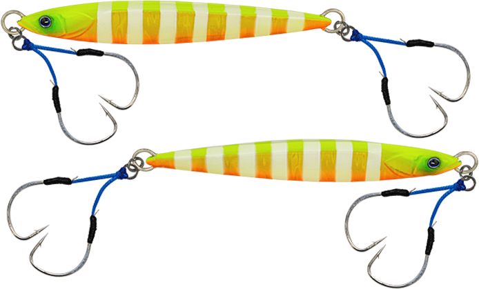 Chartreuse & Gold/Glow Stripe