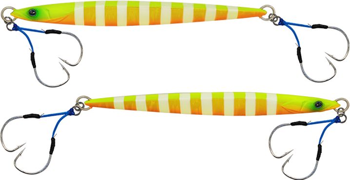 Chartreuse & Gold/Glow Stripe