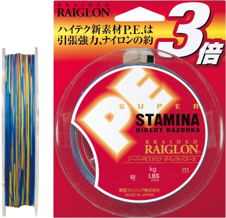 Raiglon Super Stamina PE Casting 200m