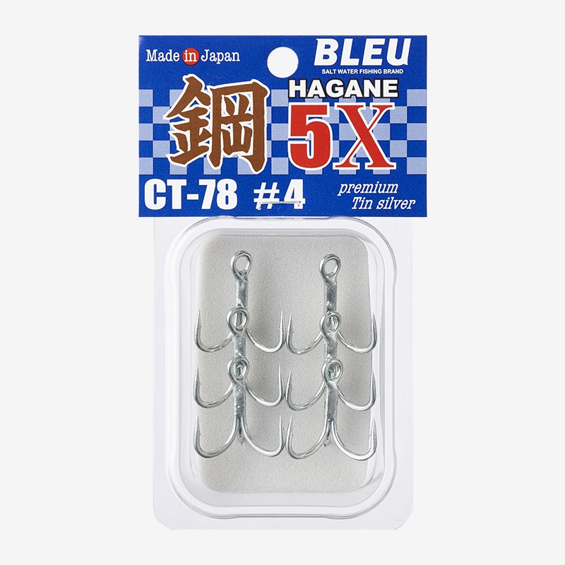Vanfook Treble Hooks 5x CT-78