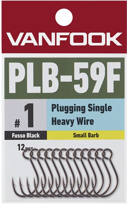 Vanfook Plugging Single Heavy Wire PLB-59F Fusso Black