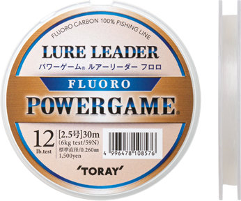 Toray Power Game Lure Leader Fluoro 30m