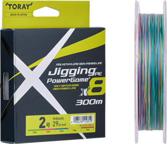 Toray Jigging PE Power Game X8 300m