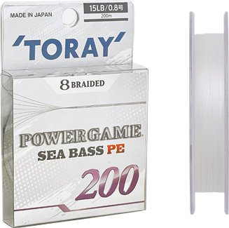 Toray Power Game Sea Bass PE 200m