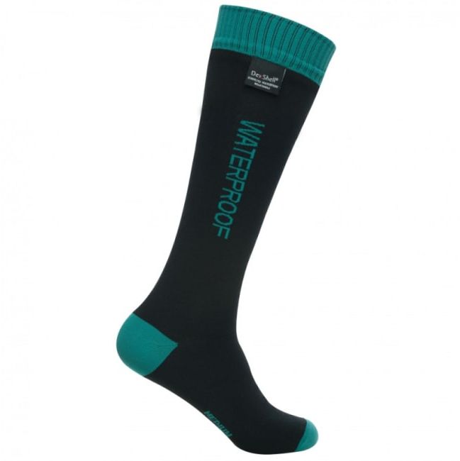 Dexshell Wading (w/in-cuff seal) Sock - Sea Green/Black - S