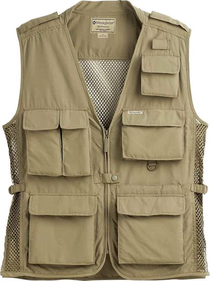 Weekender Travel Vest Khaki