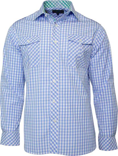 Weekender Gingham Style Sky