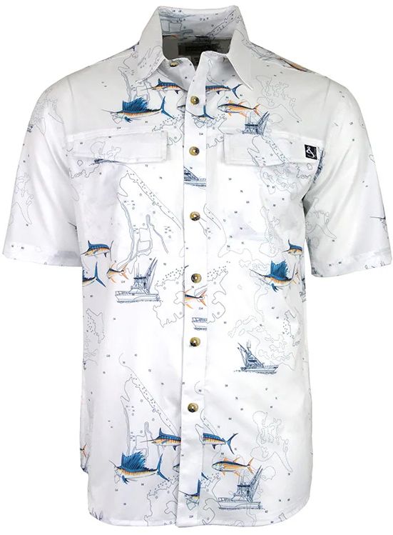 Hook & Tackle Marine Charts Vented White