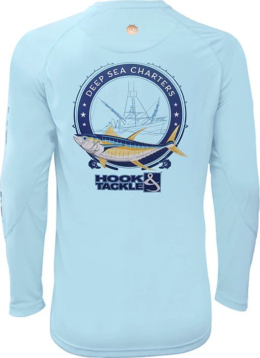 Hook & Tackle Tuna Charters Glacier Blue