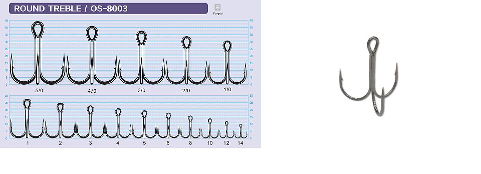 COH OS8003 Treble Hook