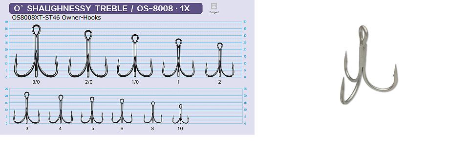 COH OS8008 Treble Hook